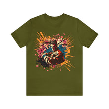 Load image into Gallery viewer, Samurai under cherry blossom