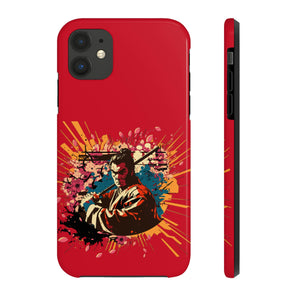 Samurai, Pop art, Tough Phone Cases, Case-Mate