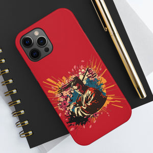 Samurai, Pop art, Tough Phone Cases, Case-Mate