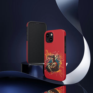 Samurai, Pop art, Tough Phone Cases, Case-Mate