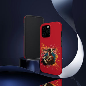 Samurai, Pop art, Tough Phone Cases, Case-Mate