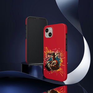 Samurai, Pop art, Tough Phone Cases, Case-Mate