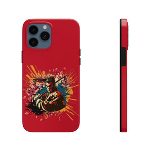 Samurai, Pop art, Tough Phone Cases, Case-Mate