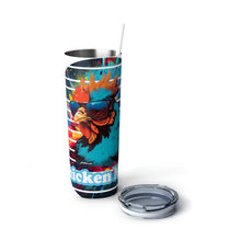 Load image into Gallery viewer, Skinny Steel Tumbler with Straw, 20oz
